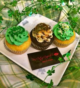 St. Patrick's Day Alcohol Cupcakes