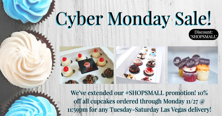 Cyber Monday Sale Sin City Cupcakes Vegas Delivery Alcohol
